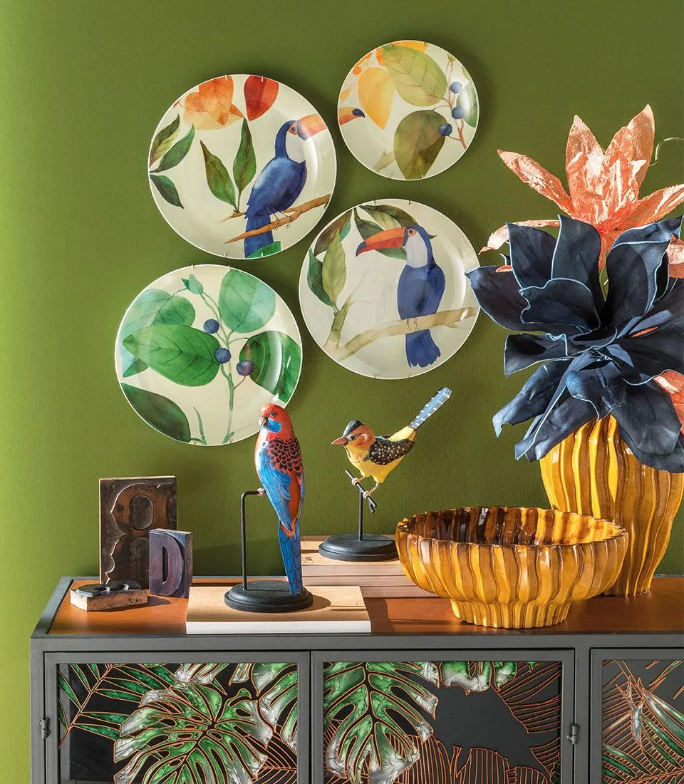 Decorative Wall Plates Panama - set 4 pcs.