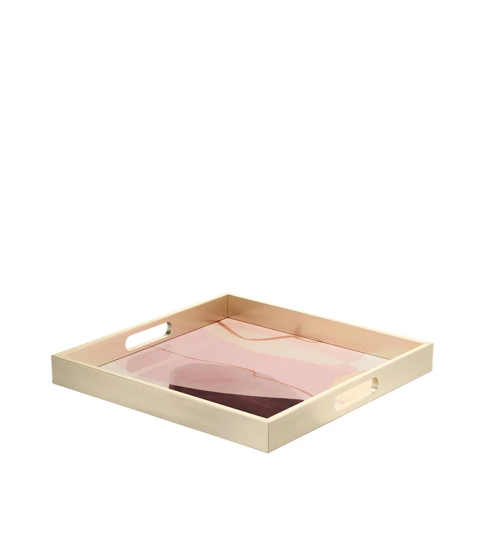 Sqaure tray - Dune di Seta