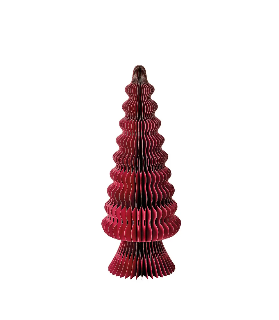 TREE, BURGUNDY