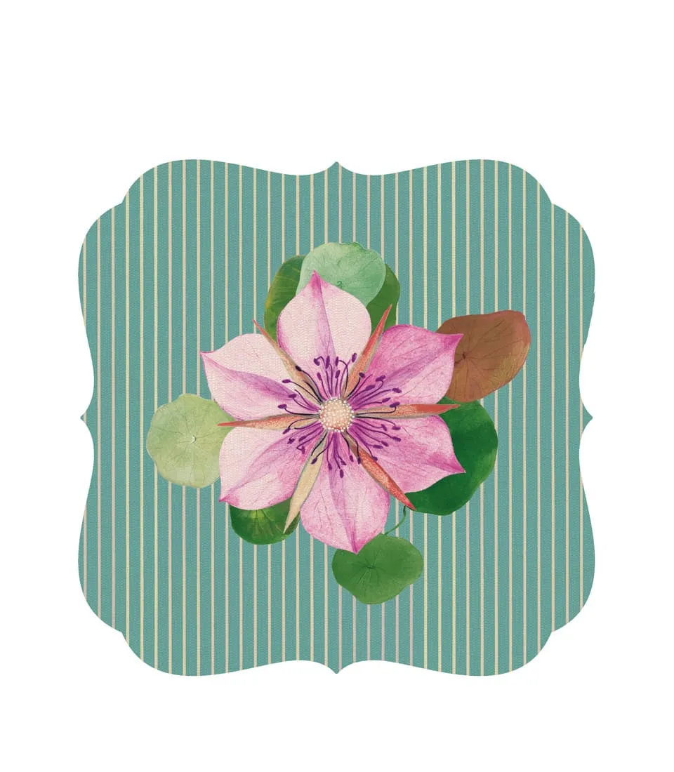 Tovaglietta rigida ottanio  - Nigella damascena