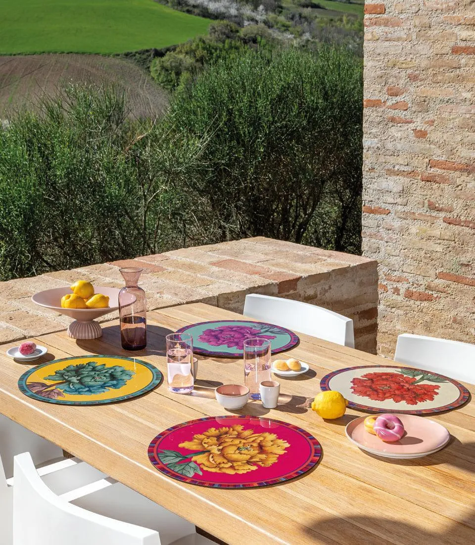 Rigid Placemat, magenta - Peonia