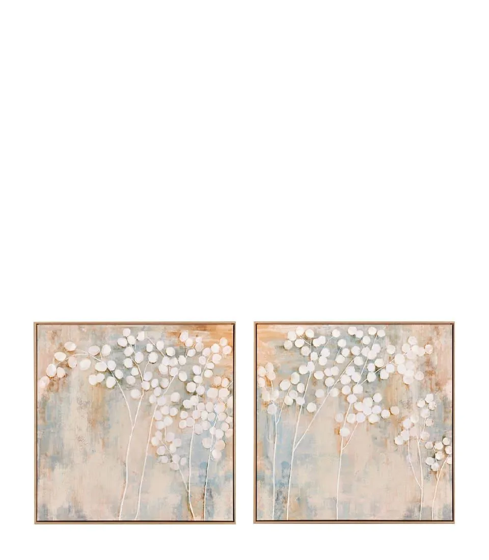 Painting 80x80 with frame - set 2 pcs.