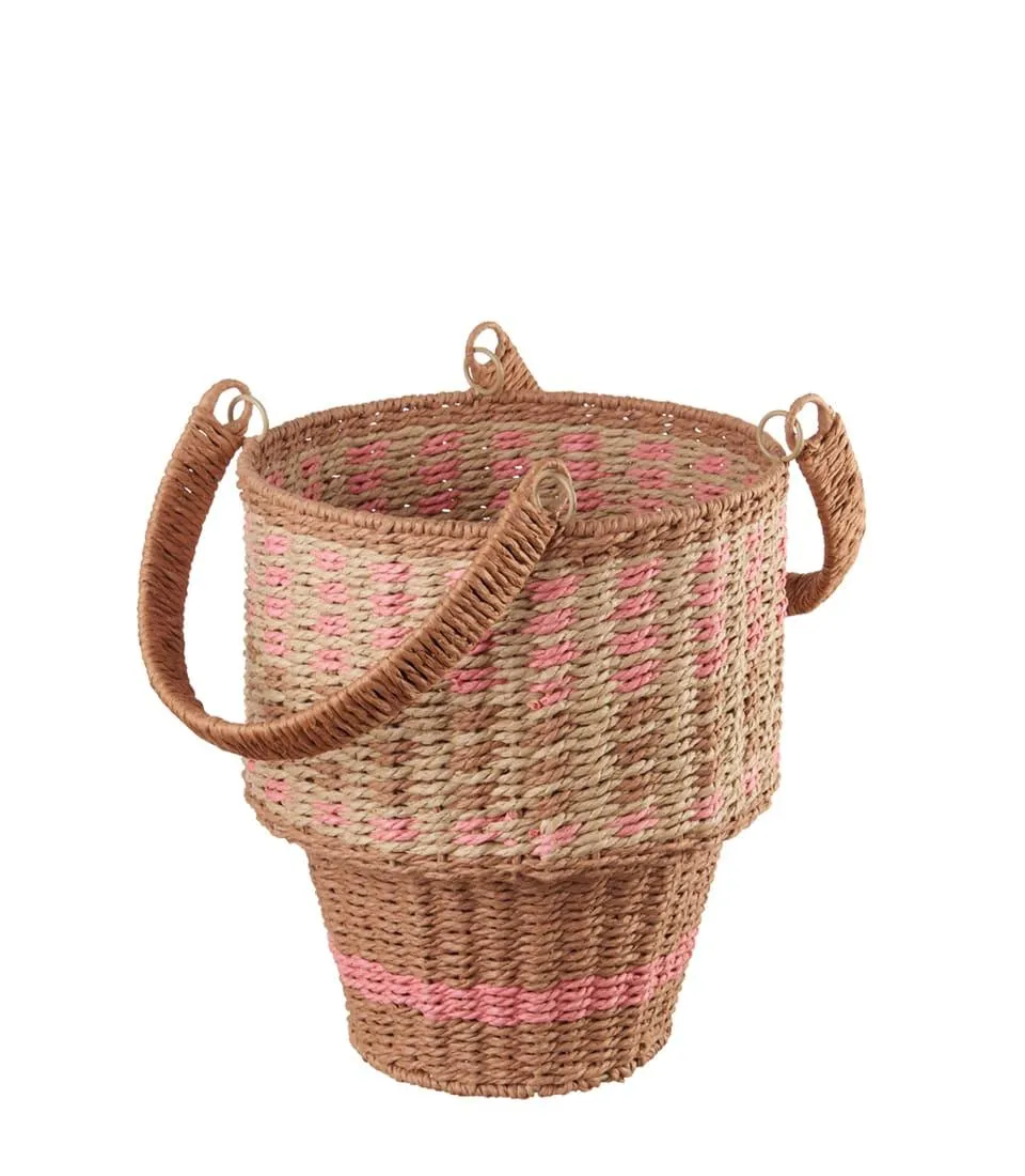 Cesti con manici - set 2 pz