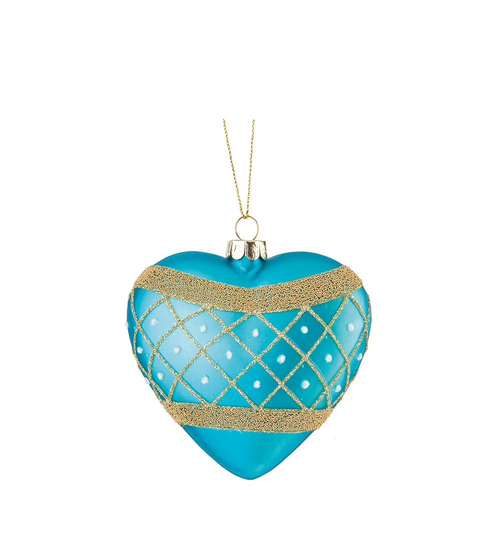 HANGING HEART, LIGHT BLUE