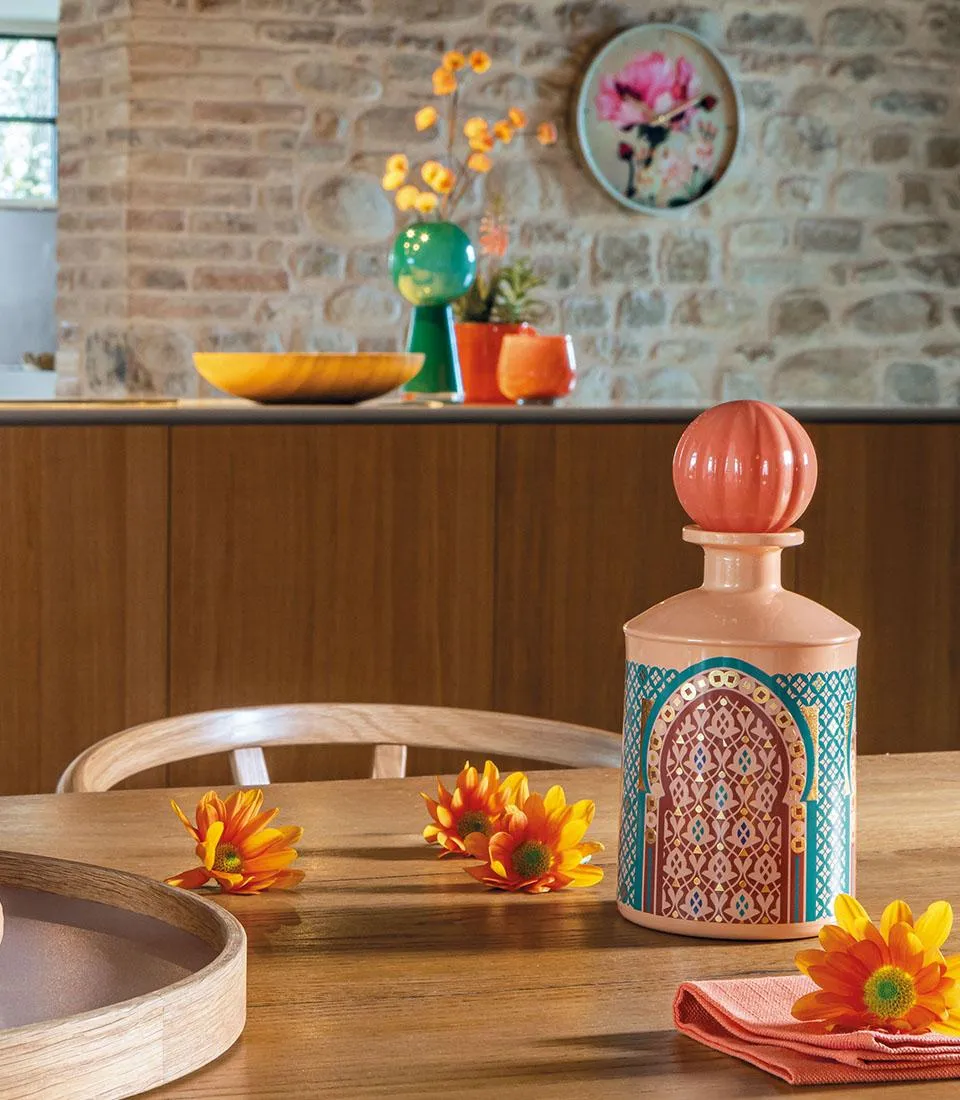 Marrakech - Bottiglia decorativa con tappo, 0,70 L