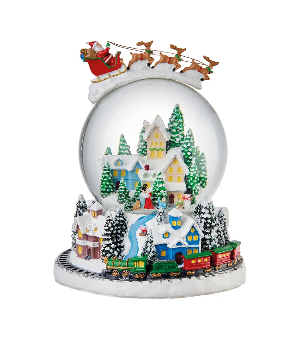 Snowball santa's sleigh