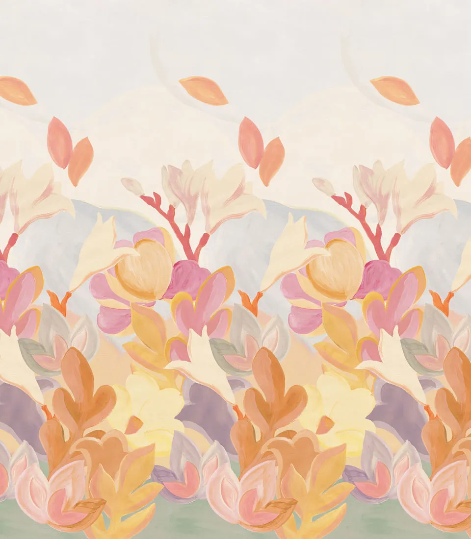 Wallpaper 4.24x3m - Danza di fiori