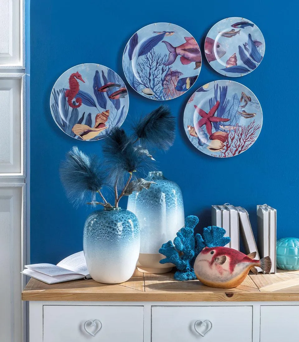 Decorative Wall Plates Malè - set 4 pcs.