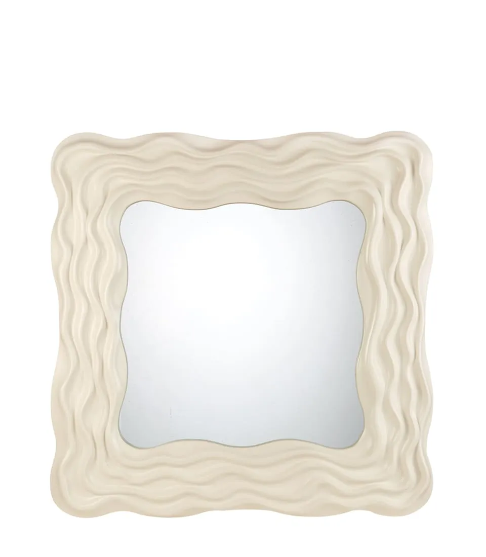 Square mirror frame