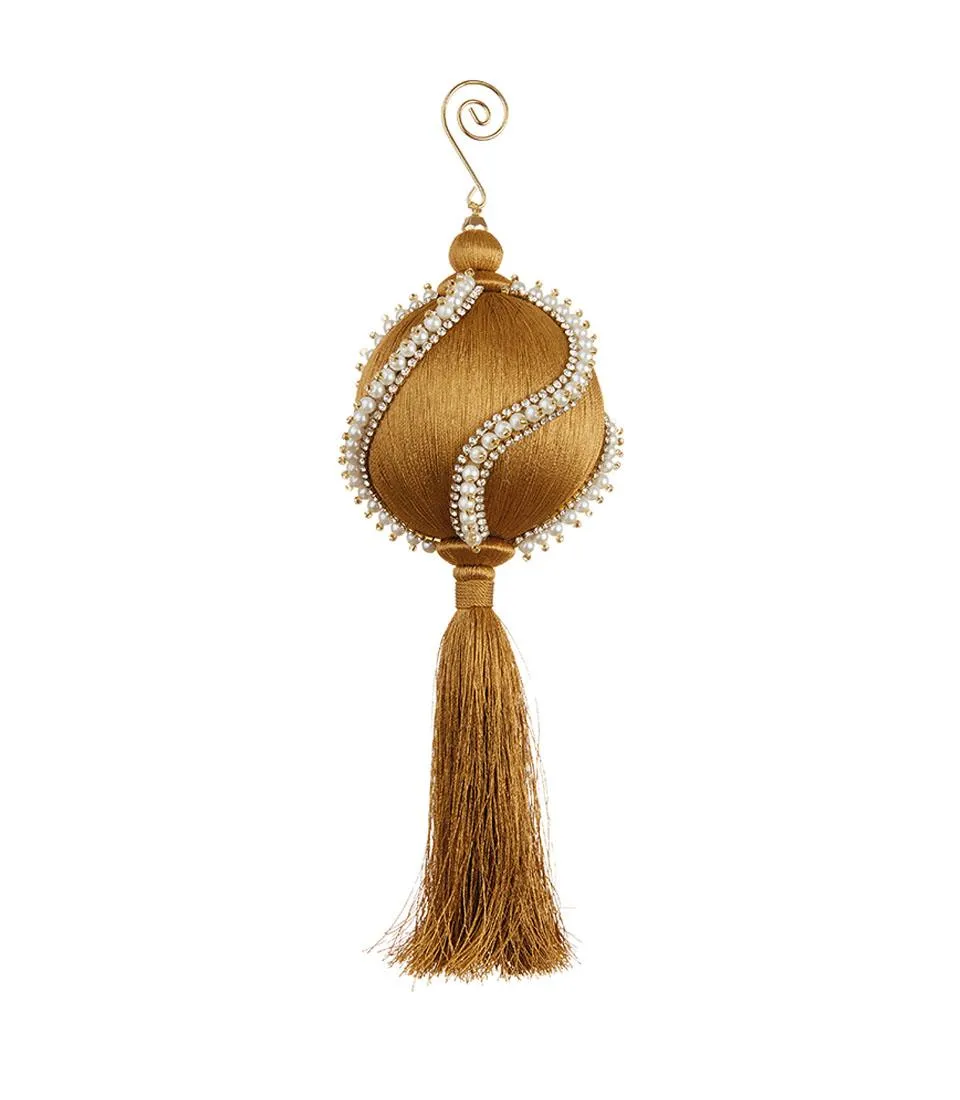 Golden hanging decoration