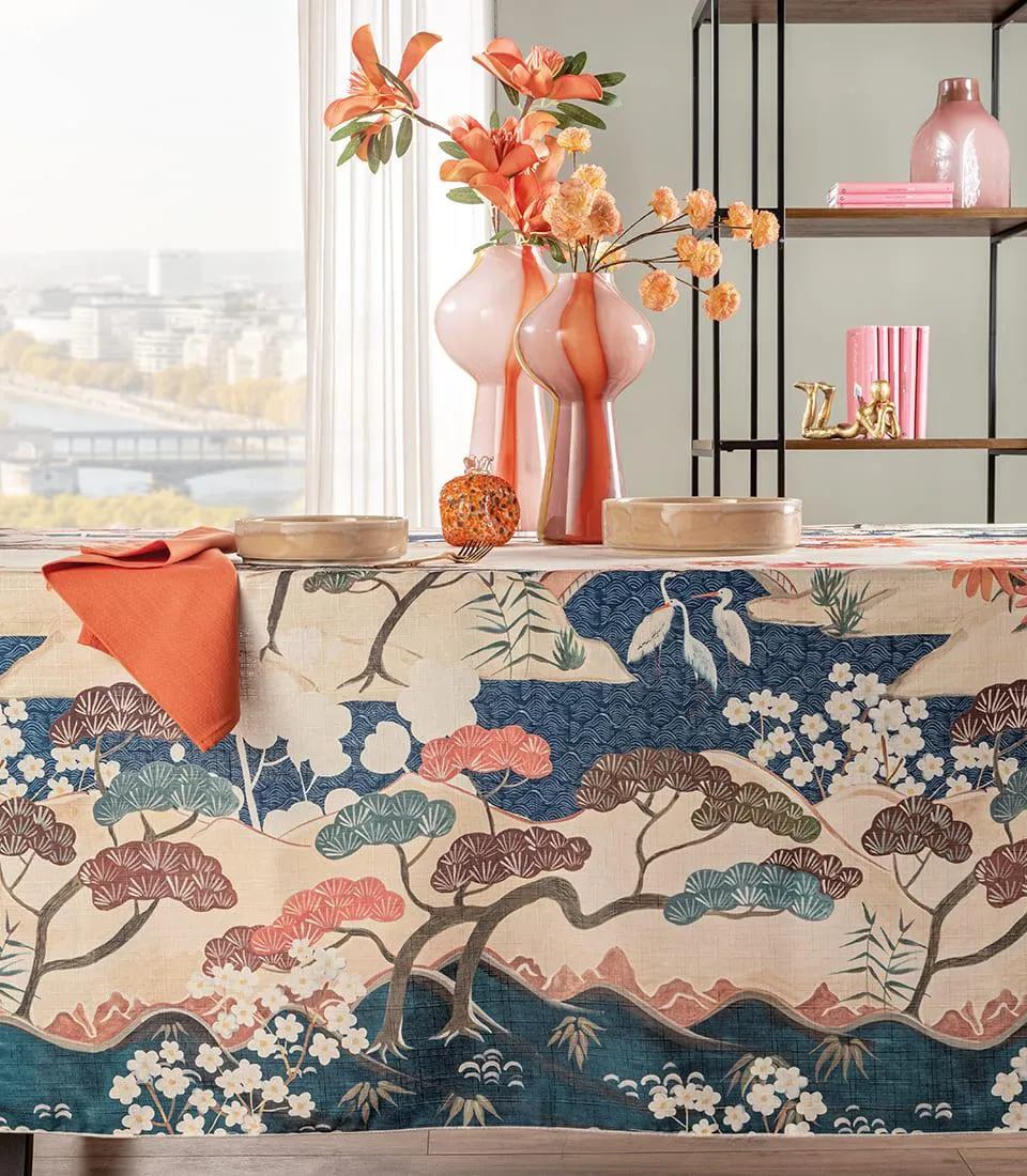 Giverny - stain-resistant tablecloth