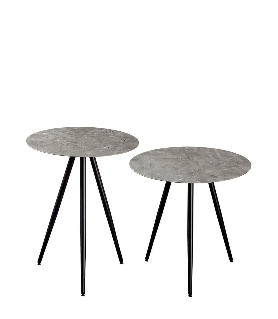 ROUND TABLES - SET 2 PCS.
