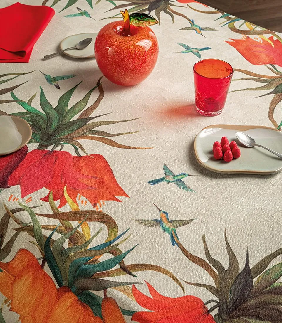 Giverny - stain-resistant tablecloth
