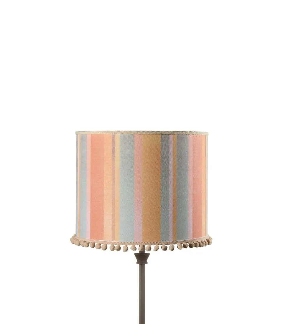 Small cylindrical shade with Pompons - Millerighe