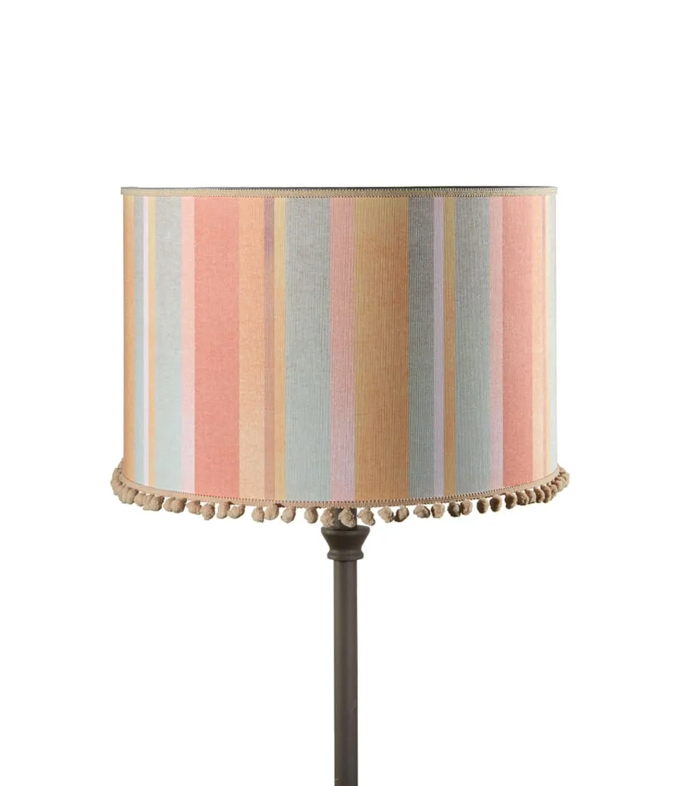 Small cylindrical shade with Pompons - Millerighe