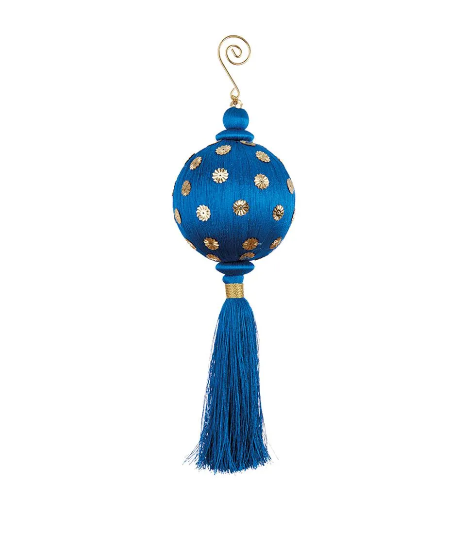 Blue hanging decoration