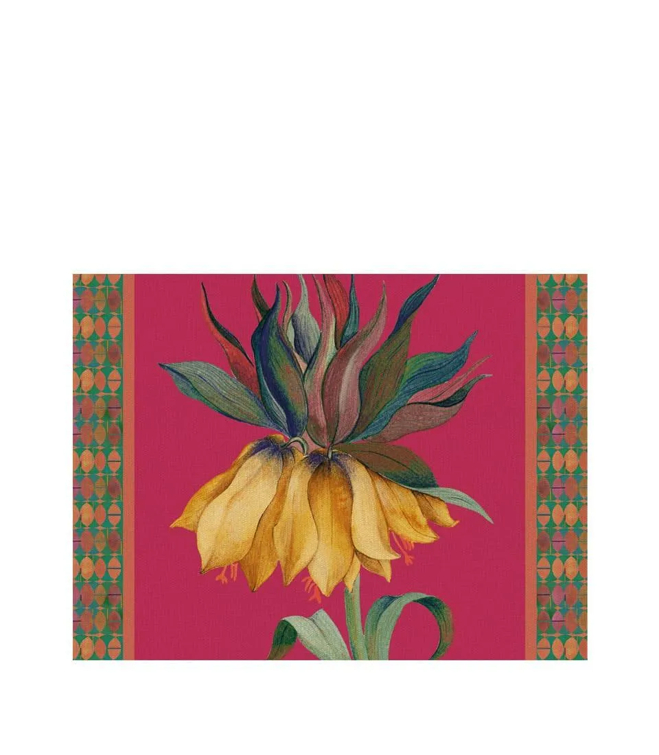 Rigid Placemat, magenta - Fritillaria