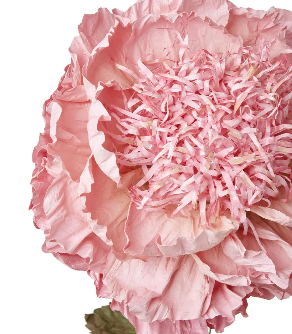 Fiore decorativo con base 115h - rosa