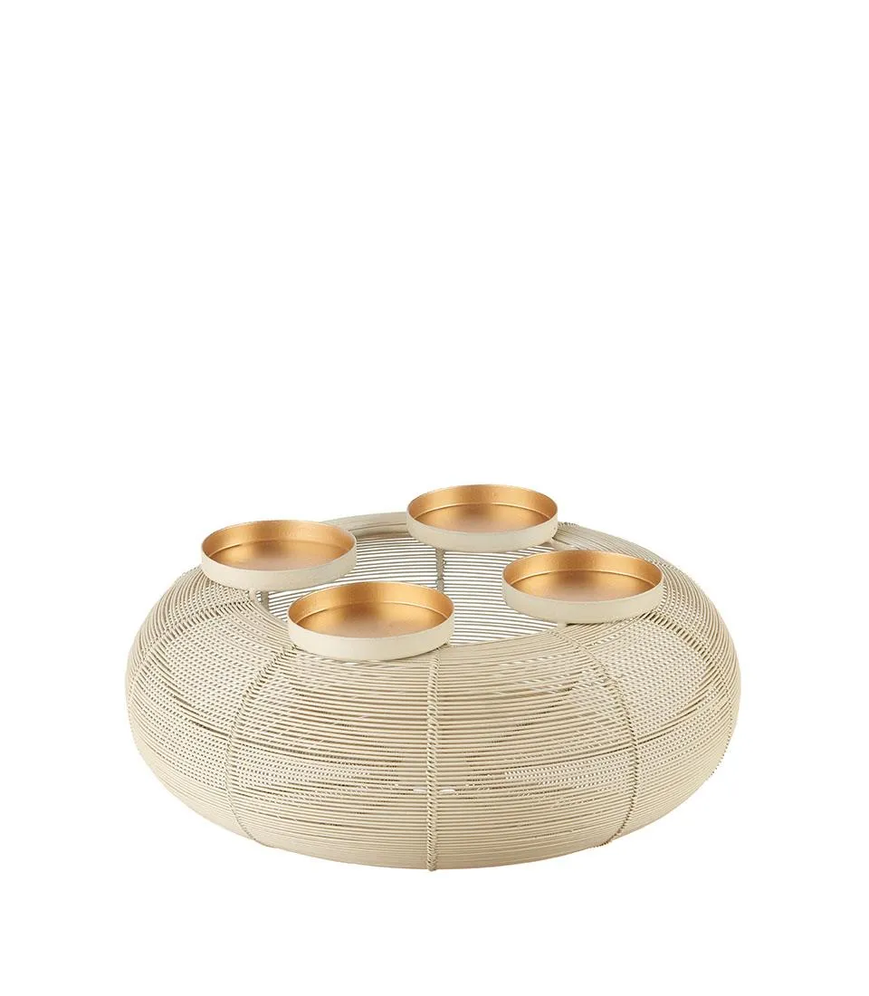 Large centerpiece candle holder