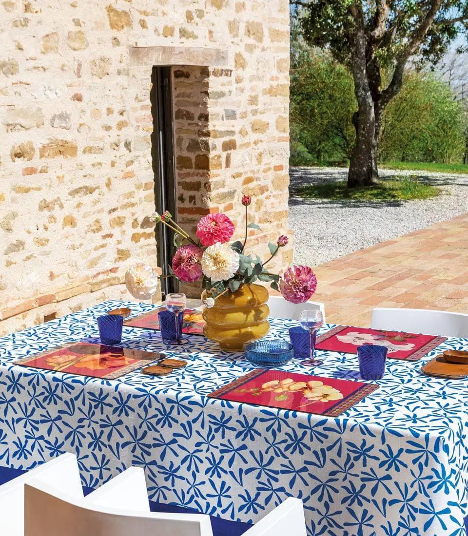 Rigid Placemat, magenta - Amaryllis