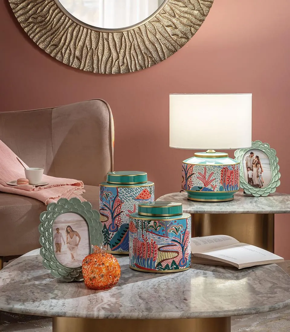 Portafoto ovale grande