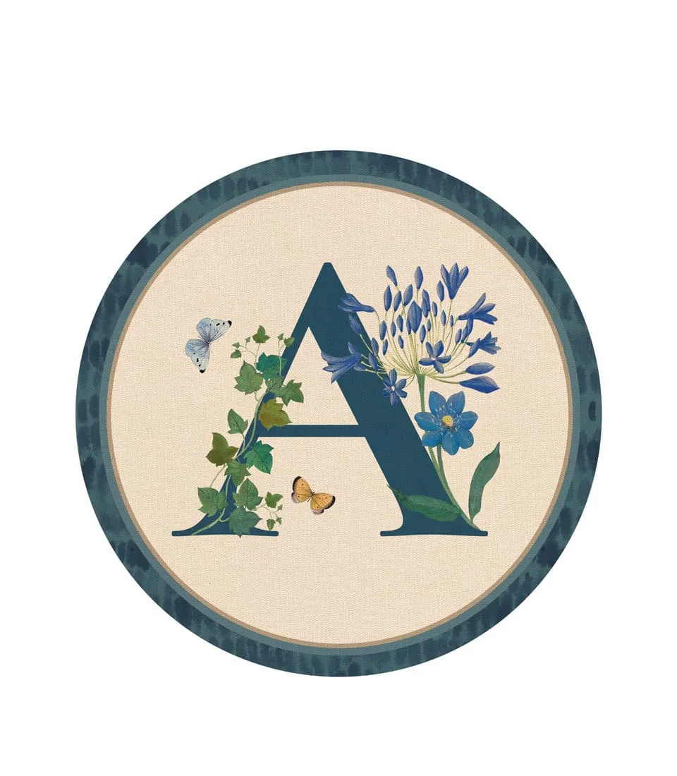 Tovaglietta rigida - monogramma A