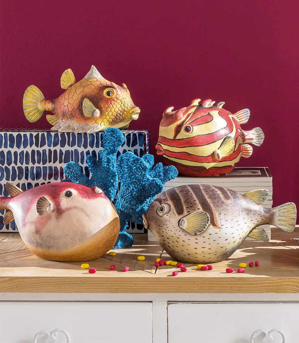 Pesce palla Colomesus decorativo