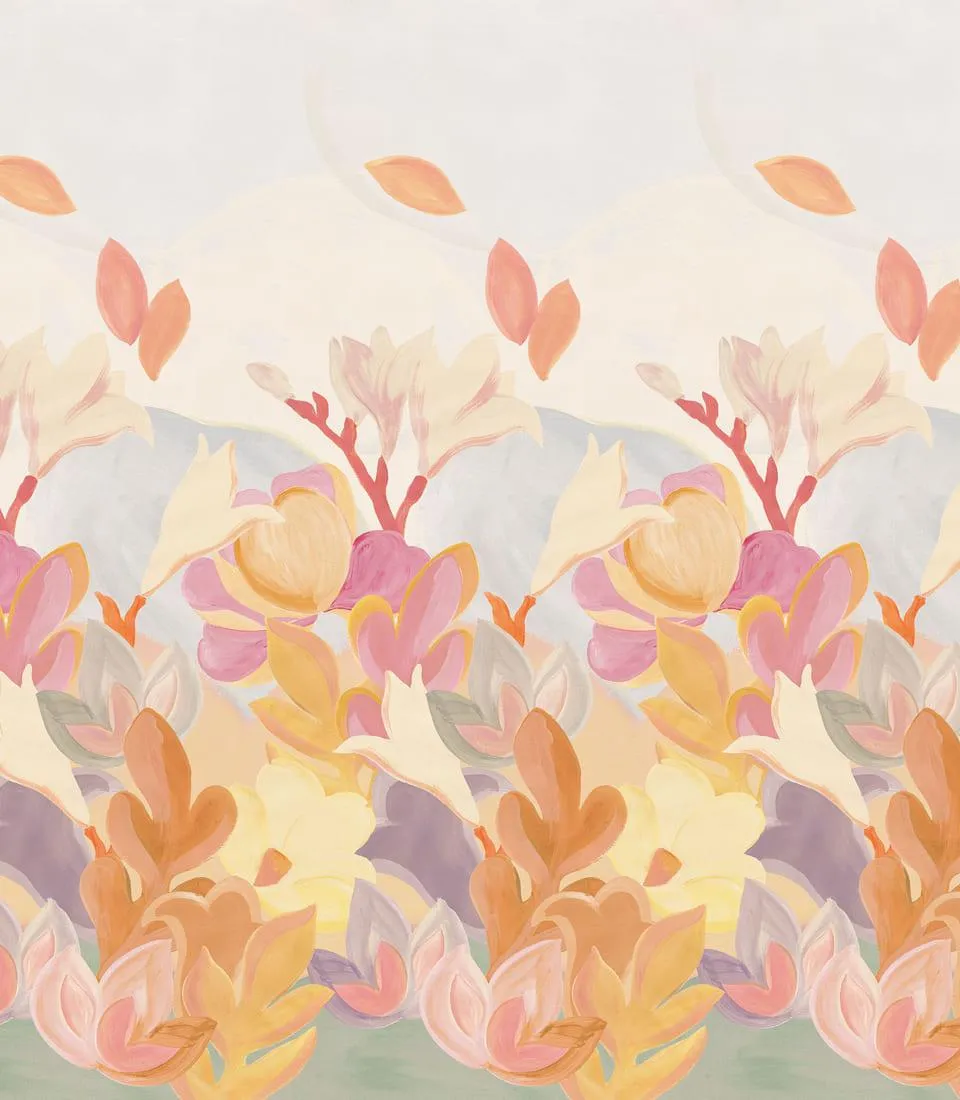 WALLPAPER 3.18x3m - DANZA DI FIORI