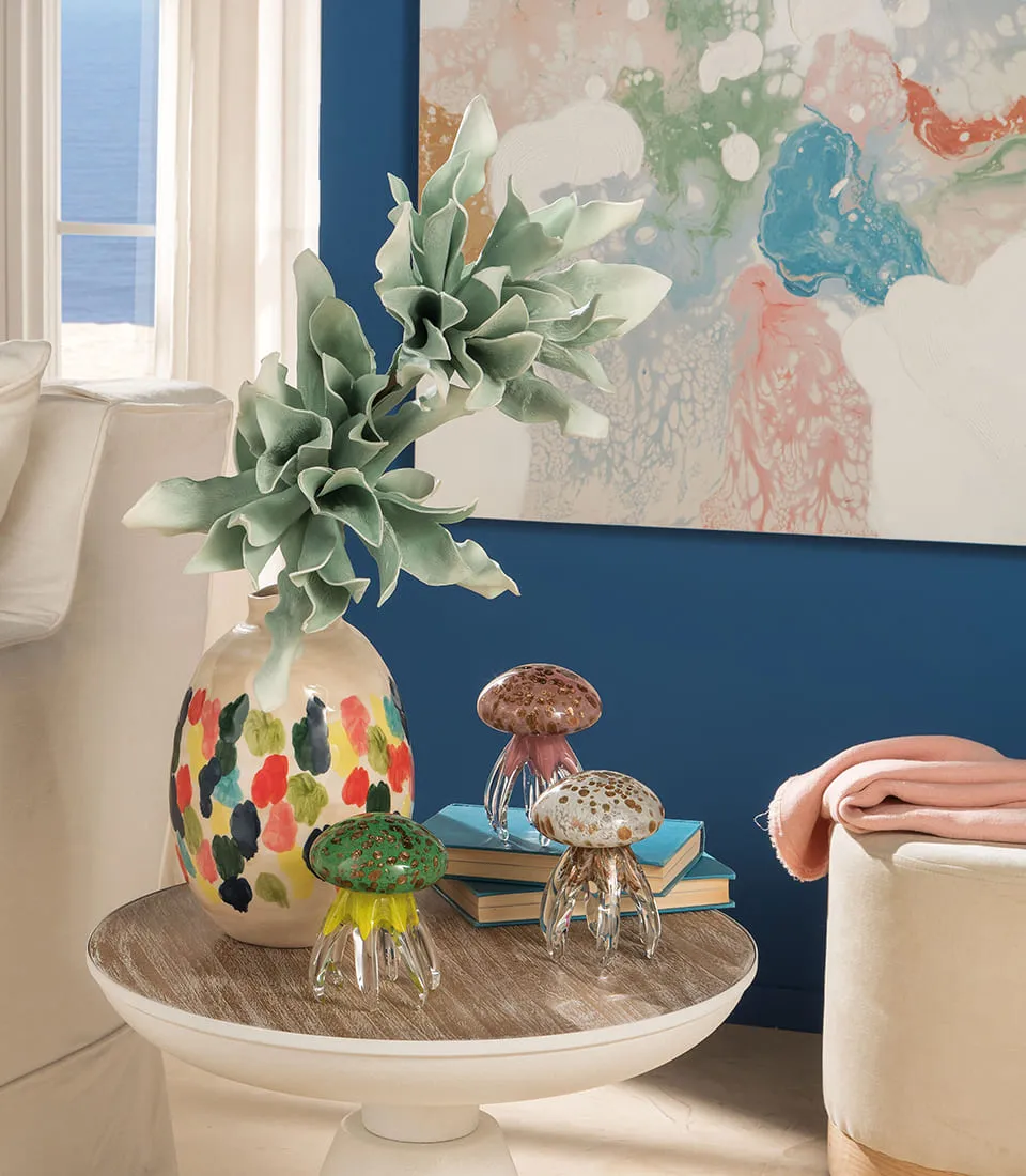 Decorative jelly fish - set 4 pcs.