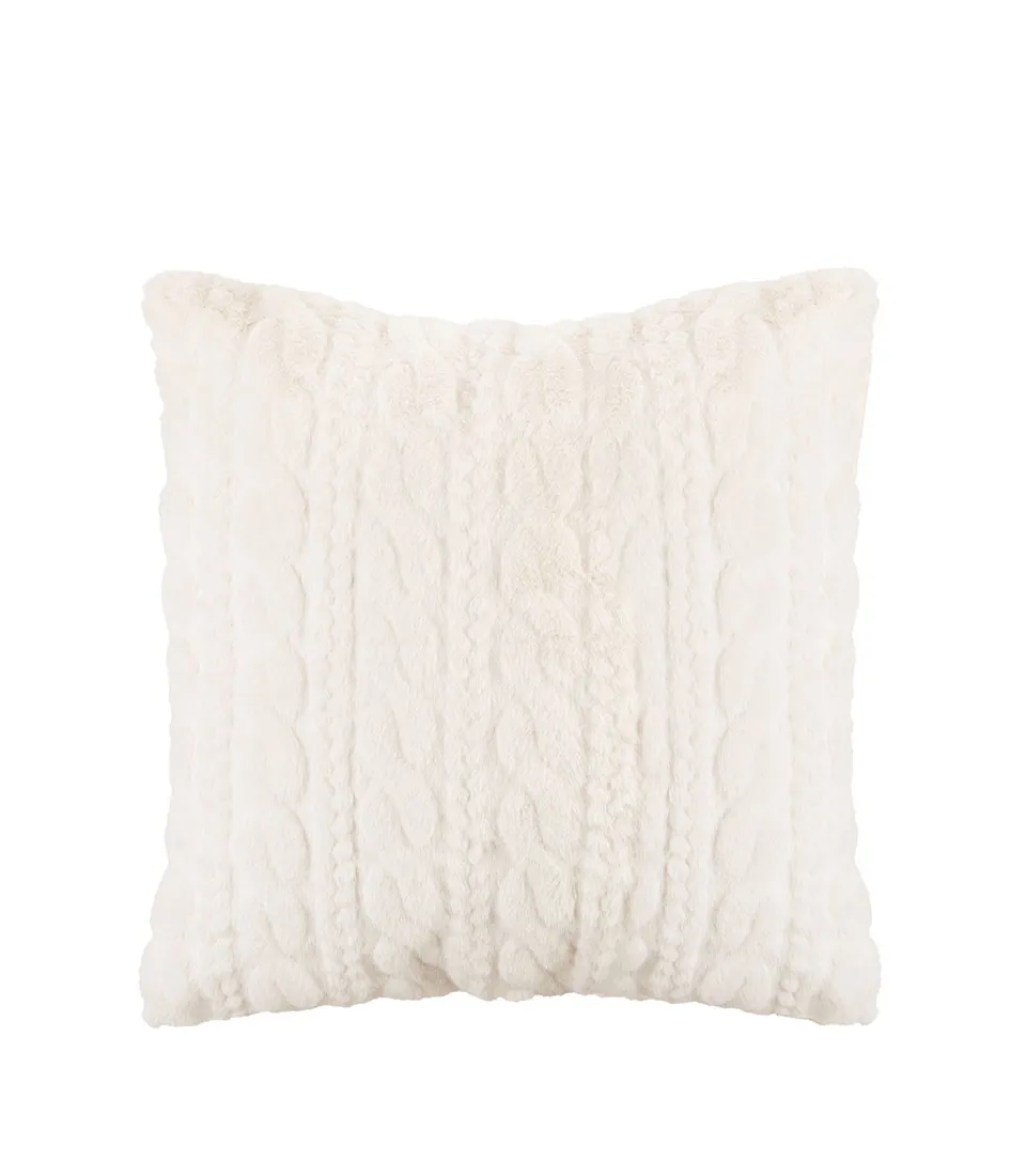 Square white cushion the magic of dreams