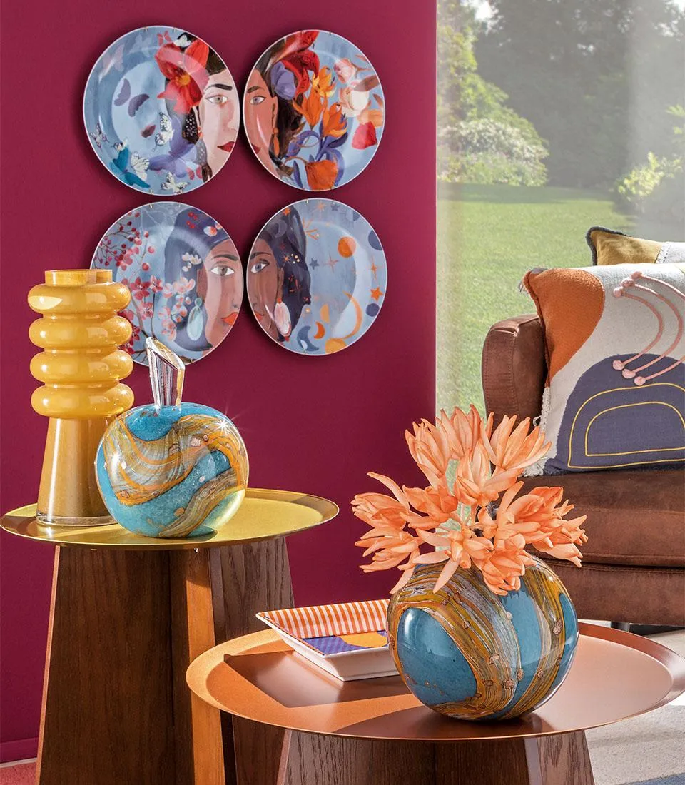 Decorative Wall Plates Tangeri - set 4 pcs.