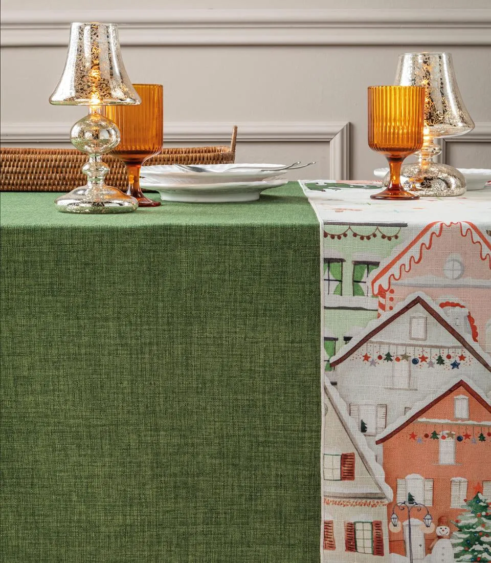 Verde - stain-resistant tablecloth