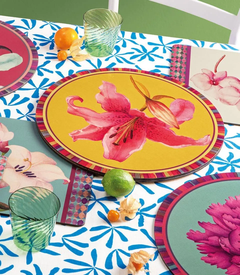 Rigid Placemat, yellow - Protea Reale