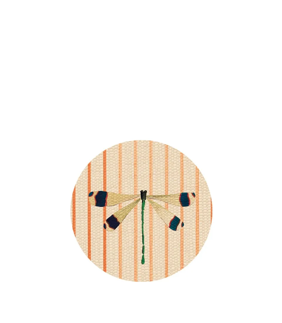 COASTER, IVORY, Ø10 - LIBELLULA