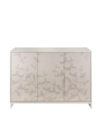 Cabinet with doors, branches pattern