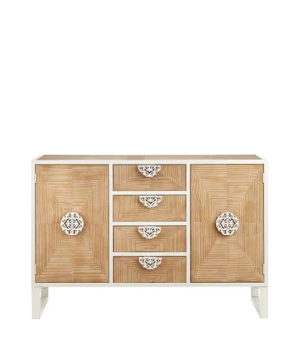 Cabinet with doors and drawers