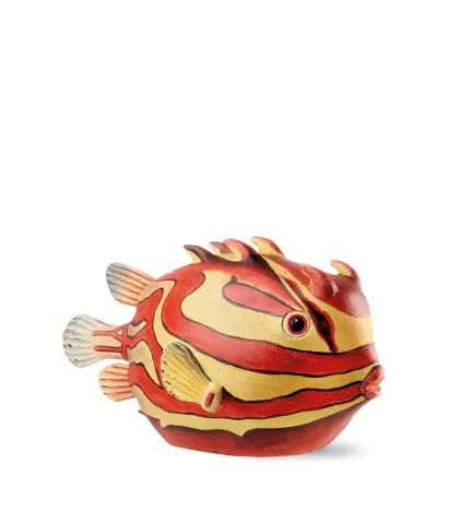 Decorative cowfish puffer fish