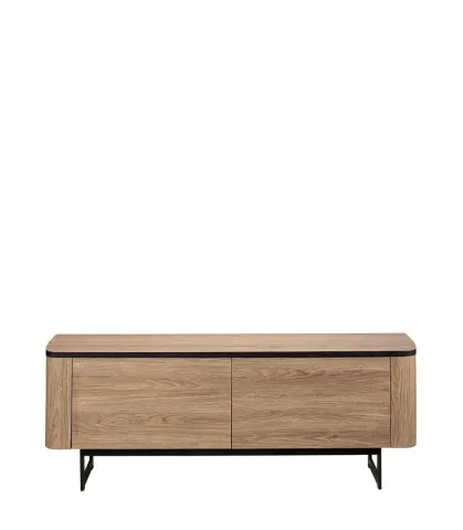 Short two-door cabinet