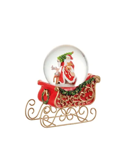 SNOWBALL SLEIGH WITH LEDS