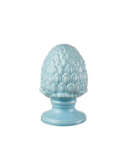 Pinecone, light blue