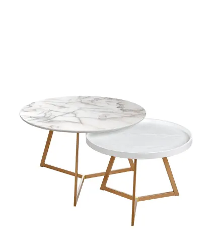 Round tables - set 2 pcs