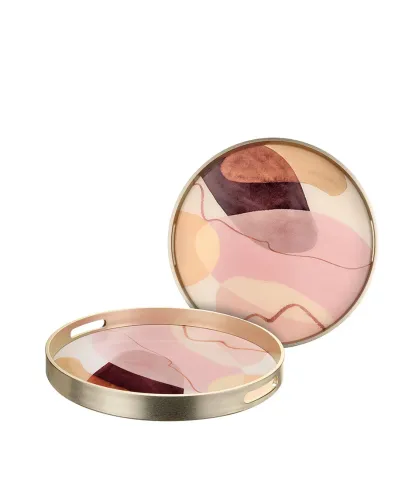 Round tray - Dune di Seta