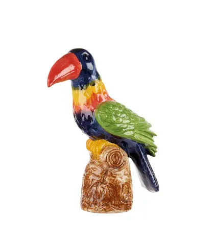Decorative keel-billed toucan