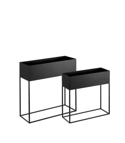 Cache-pot rettangolari set 2 pz