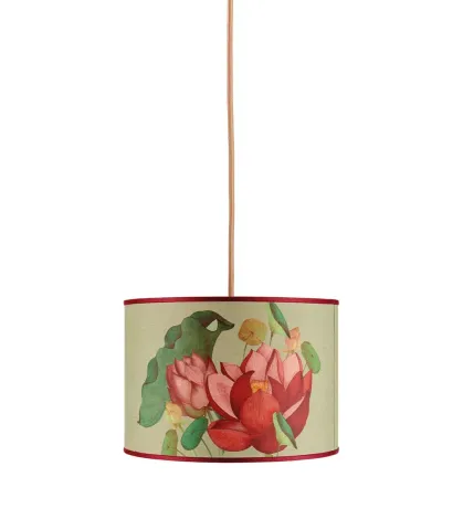 Cylindrical pendant shade - Ninfea