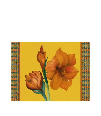 Tovaglietta rigida gialla - Amaryllis