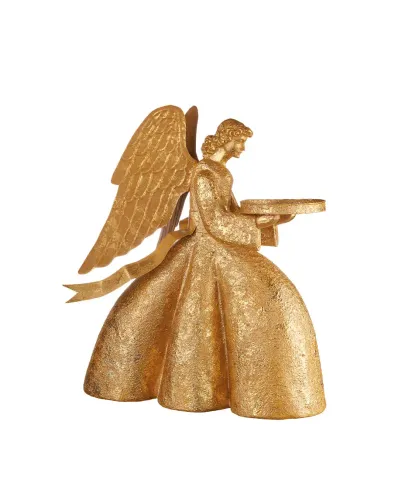 Angelo decorativo basso oro