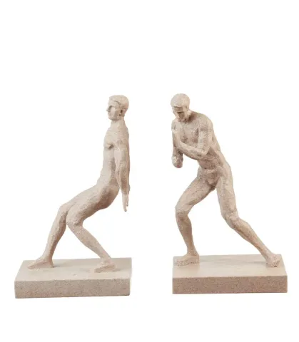 Bookend Man Sculpture - set 2 pcs.