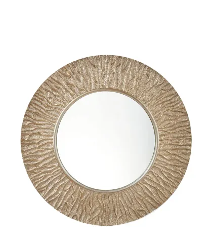 Round mirror frame
