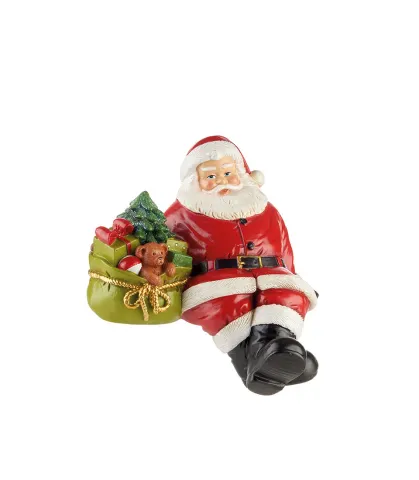 Decorative Santa Claus with gifts
